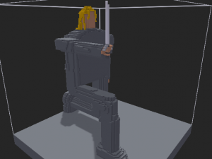 Faceless warrior Modelo 3D