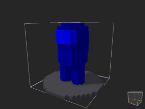 AmongUs person color 3D Model