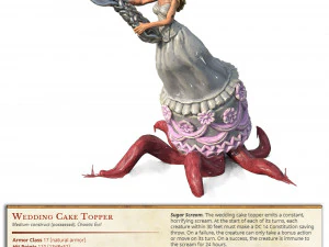 D&eacute;coration de g&acirc;teau de mariage Modèles 3D en vedette