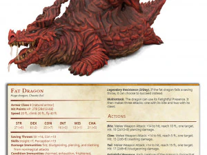 Collectie Dikke Draak 3D printmodel