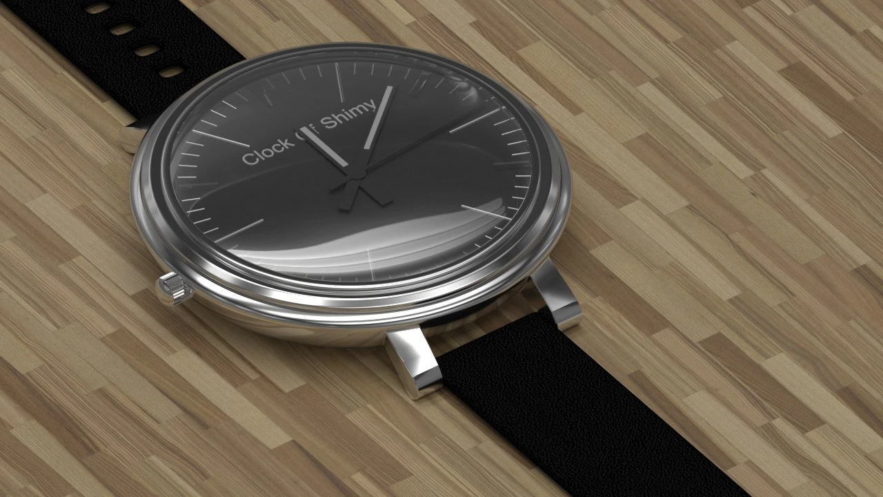 Watch 3D Model .c4d .max .obj .3ds .fbx .stl .blend 
