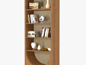 Higgs Bookcase 3D Модель