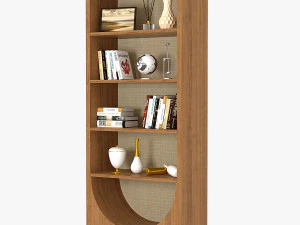 힉스 책장 3D 모델