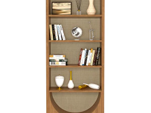 Higgs Bookcase 3D Model