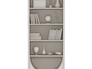 Higgs Bookcase 3D Model