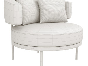 Neuilly Lounge by Bonaldo 3Dモデル
