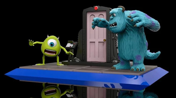 Monsters Inc 3D Model .c4d .max .obj .3ds .fbx .stl .blend
