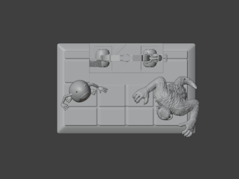 Monsters Inc 3D Model