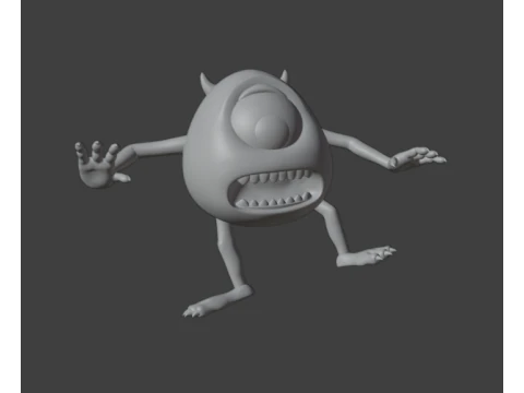 Monsters Inc 3D Model
