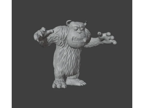 Monsters Inc 3D Model