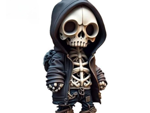 Skeleton 3D Model