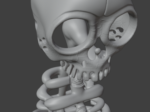 Skeleton 3D Model