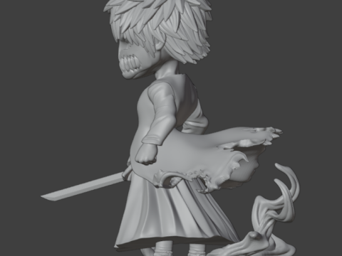 Ghost In The Shell Model 3D