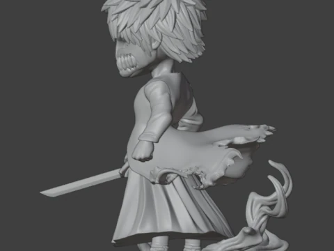 Ghost In The Shell 3D Model