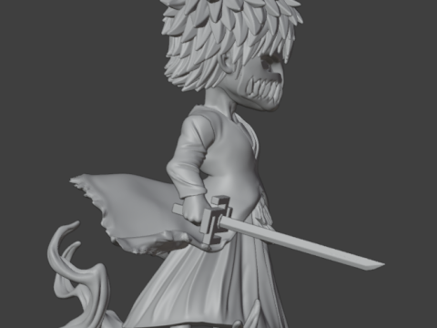 Ghost In The Shell Model 3D