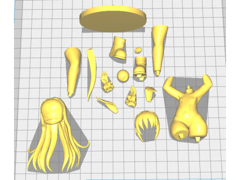 Ghost In The Shell 3D Model