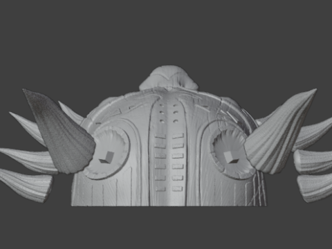 MAJORAS MASK HANNYA STYLE Modelo 3D