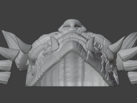 MAJORAS MASK HANNYA STYLE Modelo 3D