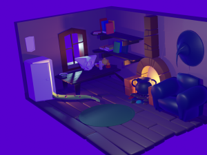 Fairy room 3D मॉडल