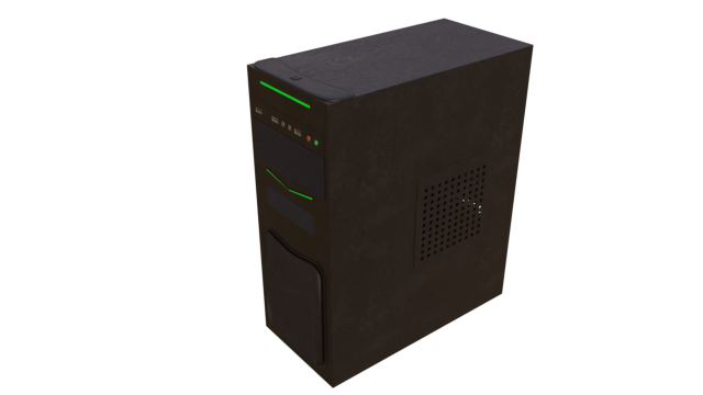Cpu 3D Model .c4d .max .obj .3ds .fbx .stl .blend 