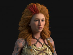 Thrud God Of War 3D Model
