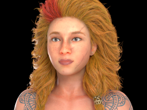 Thrud God Of War 3D Model