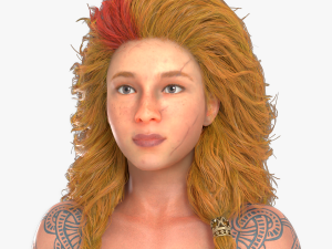 Thrud God Of War 3D Model
