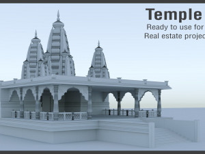 Temple for real estate project 3D Модель