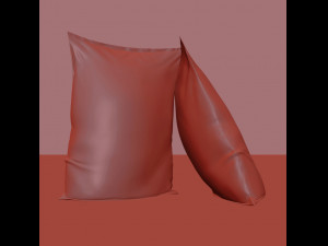 Cement Bag for Game or factory 3D Still or Walkthrough Modèle 3D