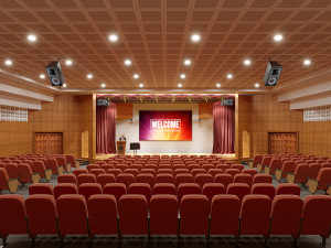 Auditorium 3D Model
