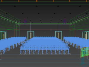 Auditorium 3D Model