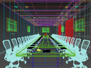 Konferans Odası 3D Model