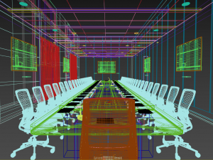 Conference Room Modello 3D