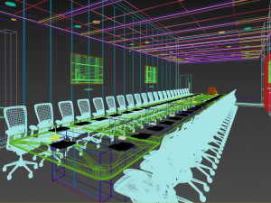 Conference Room Modello 3D