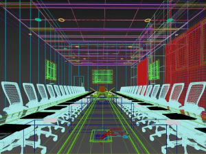 Konferans Odası 3D Model