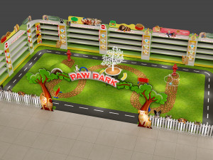 Exhibition display A 3D मॉडल