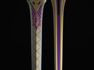 Excalibur Proto Sword of Promised Victory 3D Model