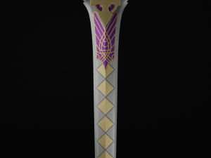 Excalibur Proto Sword of Promised Victory 3D Model