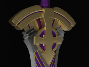 Excalibur Proto Sword of Promised Victory 3D Model