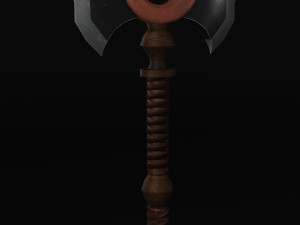 Great Axe Two Faced 3D मॉडल
