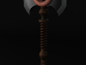 Great Axe Two Faced 3D मॉडल