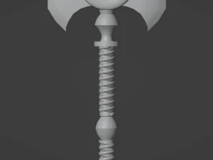 Great Axe Two Faced 3D Model