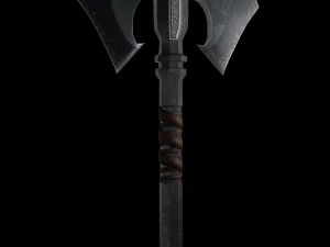 Kapak Besar bermuka dua Model 3D