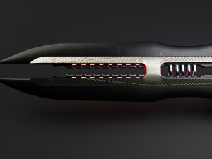 Gauss Sword 3D-Modell