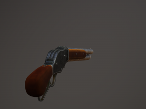 Winchester Model 1887 Shortened Model 3D