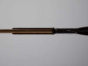 Winchester Model 1887 Shortened Model 3D