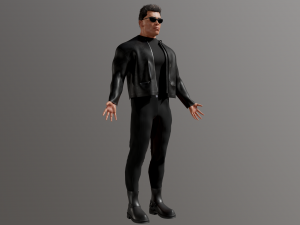 Arnold Schwarzenegger Terminator 3D 模型