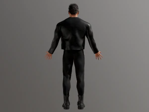 Arnold Schwarzenegger Terminator 3D Model