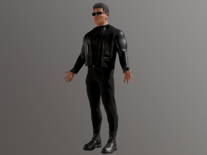 Arnold Schwarzenegger Terminator 3D 模型