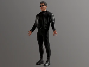 Arnold Schwarzenegger Terminator 3D Model